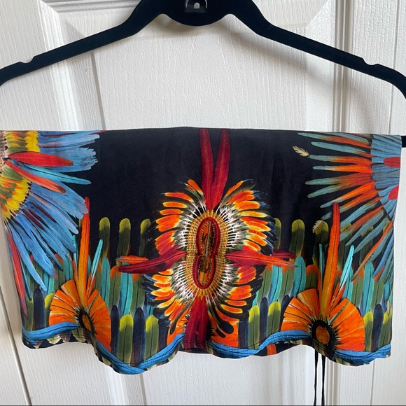 Jean Paul Gaultier Vintage Soleil Designer 1990s Printed Halter Dress - Picture 8 of 14